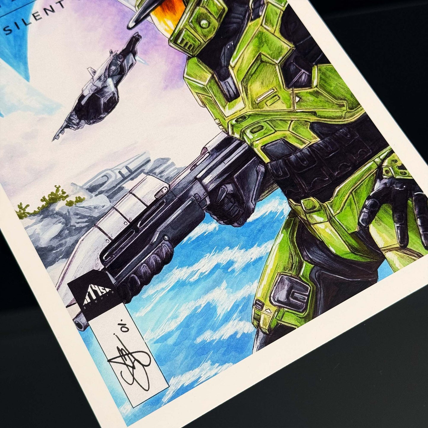The Silent Cartographer | PRINT | Halo Comic Cover SERIES 1