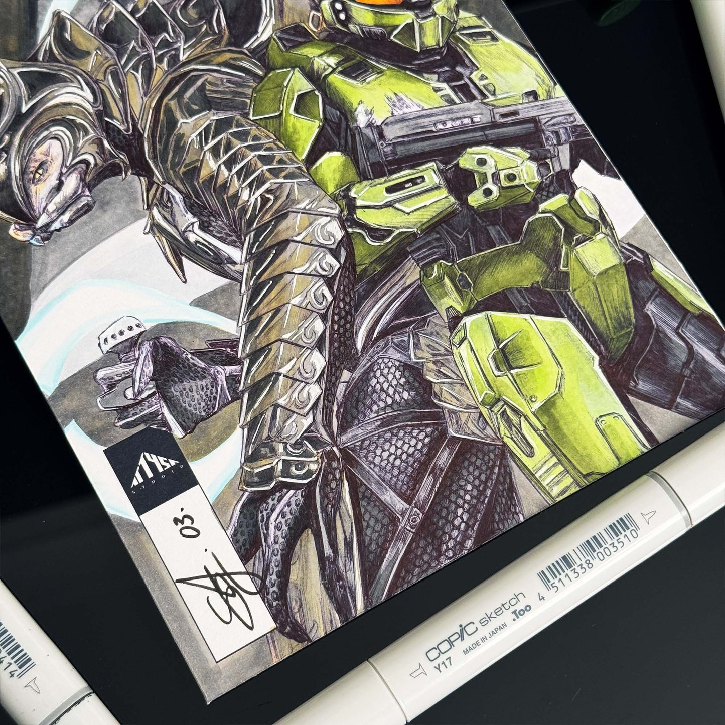The Covenant | ORIGINAL | Halo Comic Cover SERIES 1