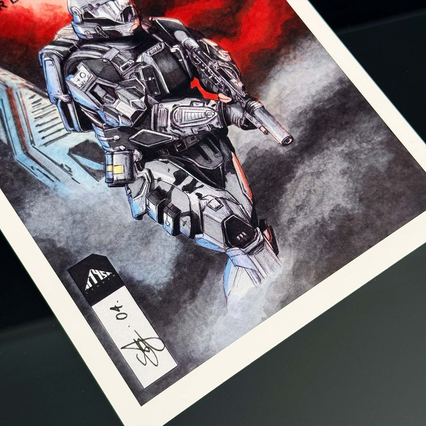 Prepare to Drop | PRINT | Halo Comic Cover SERIES 1
