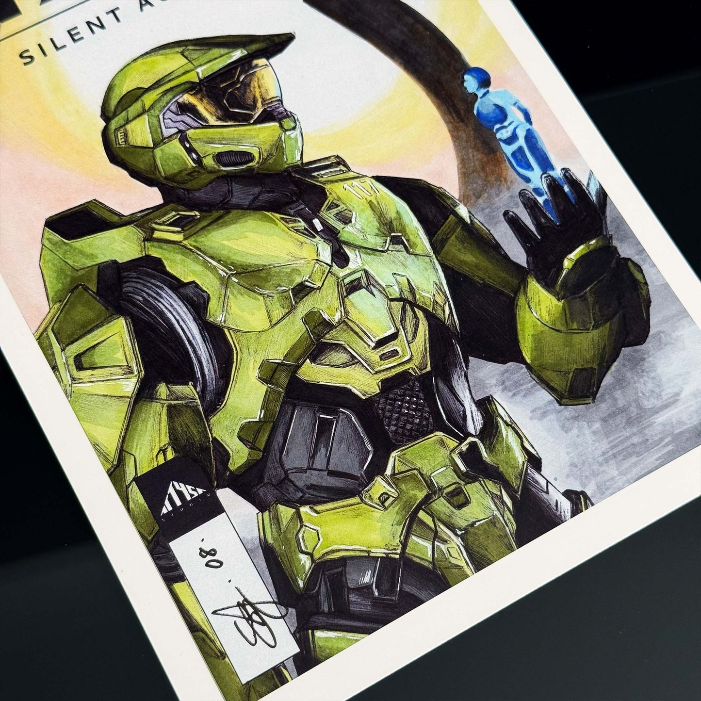 Silent Auditorium | PRINT | Halo Comic Cover SERIES 1
