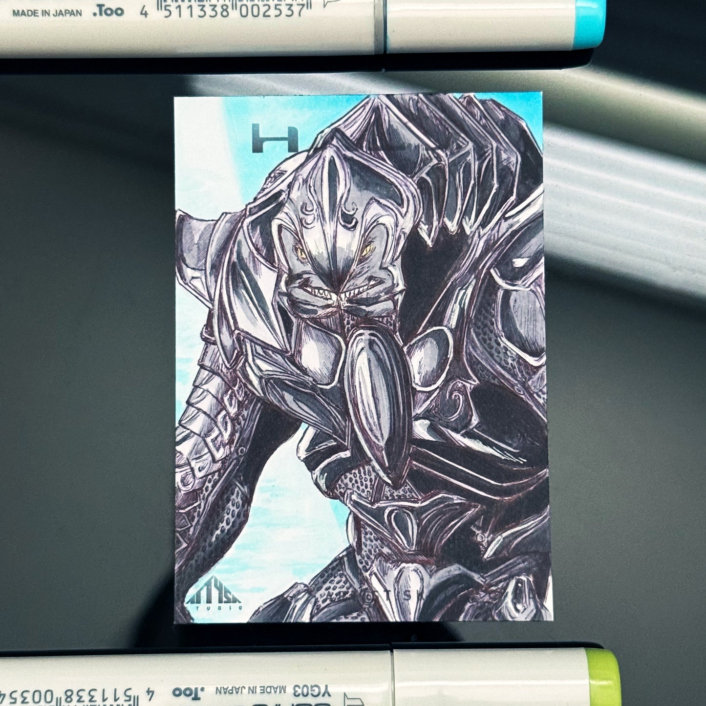 The Chief and The Arbiter - Halo Trading Card Pair