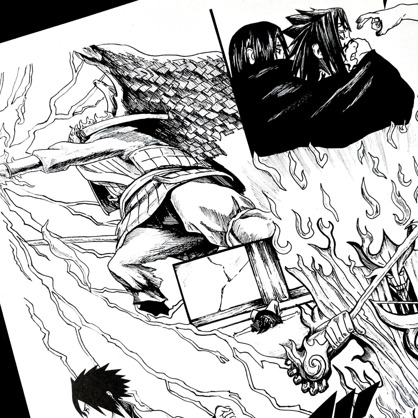 Art Prints & Poster – Naruto x Sasuke | Fan Art Inspired by Naruto