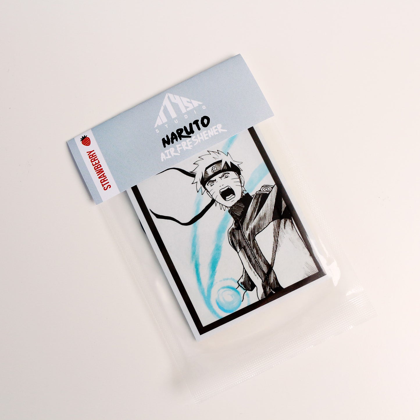 Naruto manga air freshener with Strawberry scent