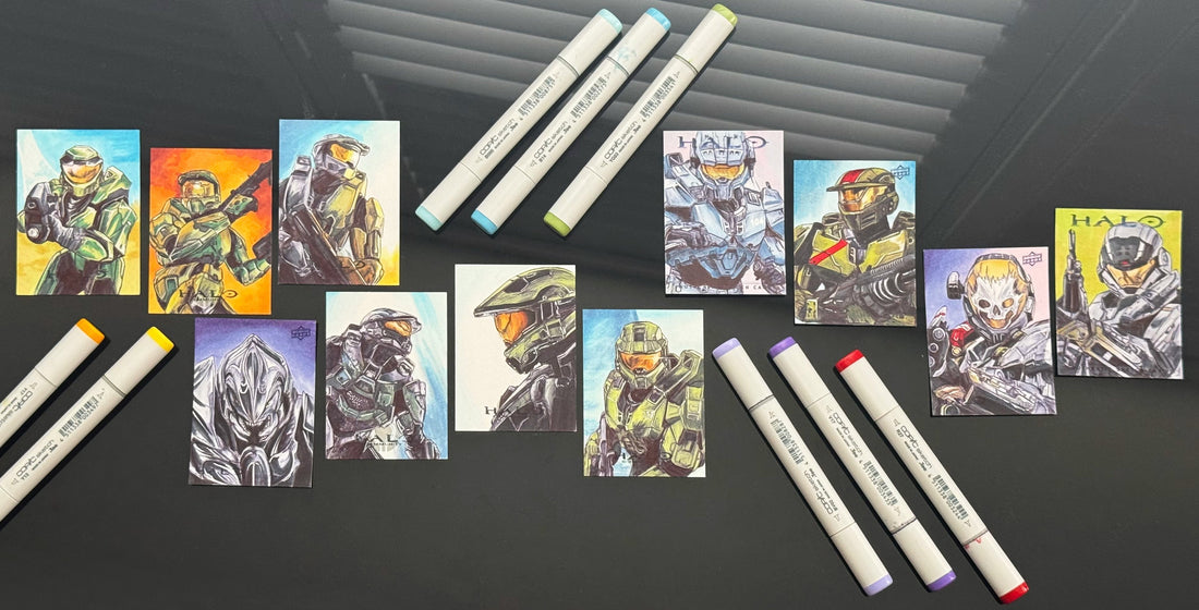 Introducing Our New Line of Original Artist Sketch Trading Cards