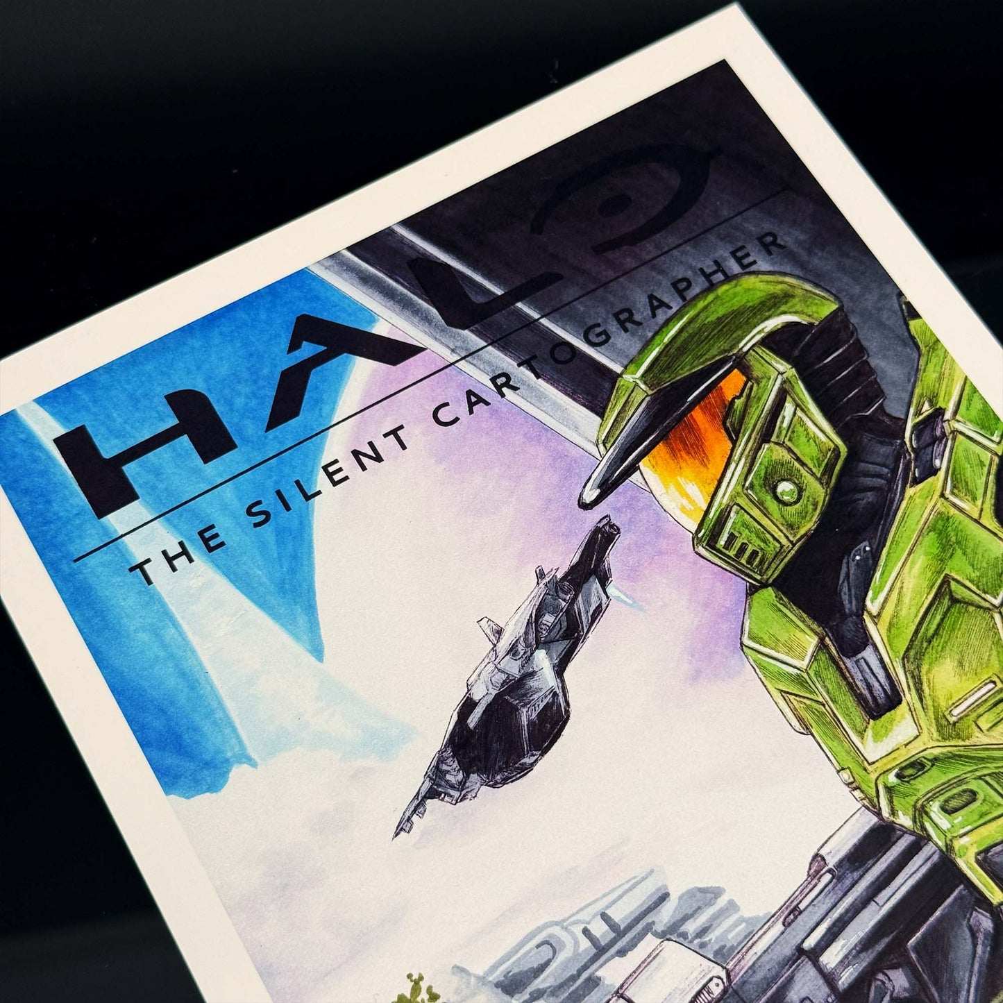 The Silent Cartographer | PRINT | Halo Comic Cover SERIES 1