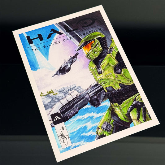 The Silent Cartographer | PRINT | Halo Comic Cover SERIES 1
