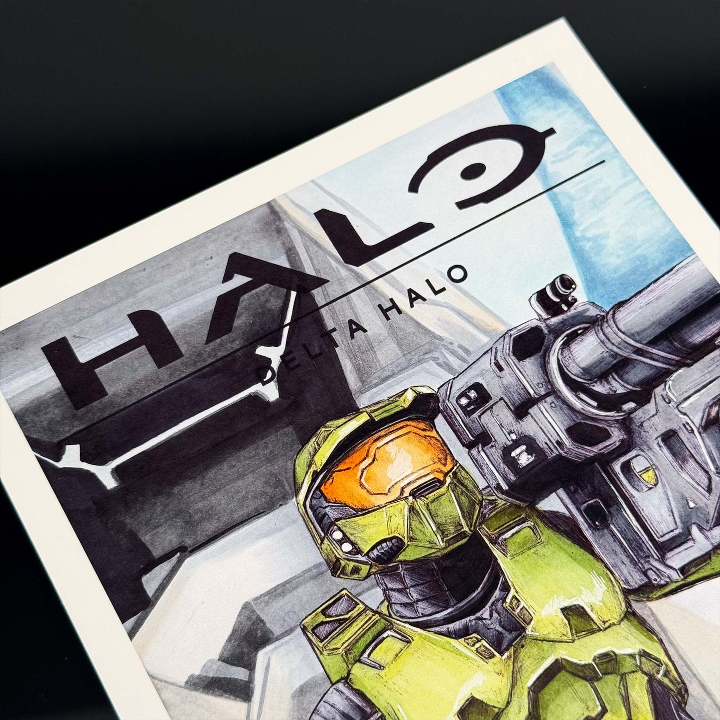 Delta Halo | PRINT | Halo Comic Cover SERIES 1