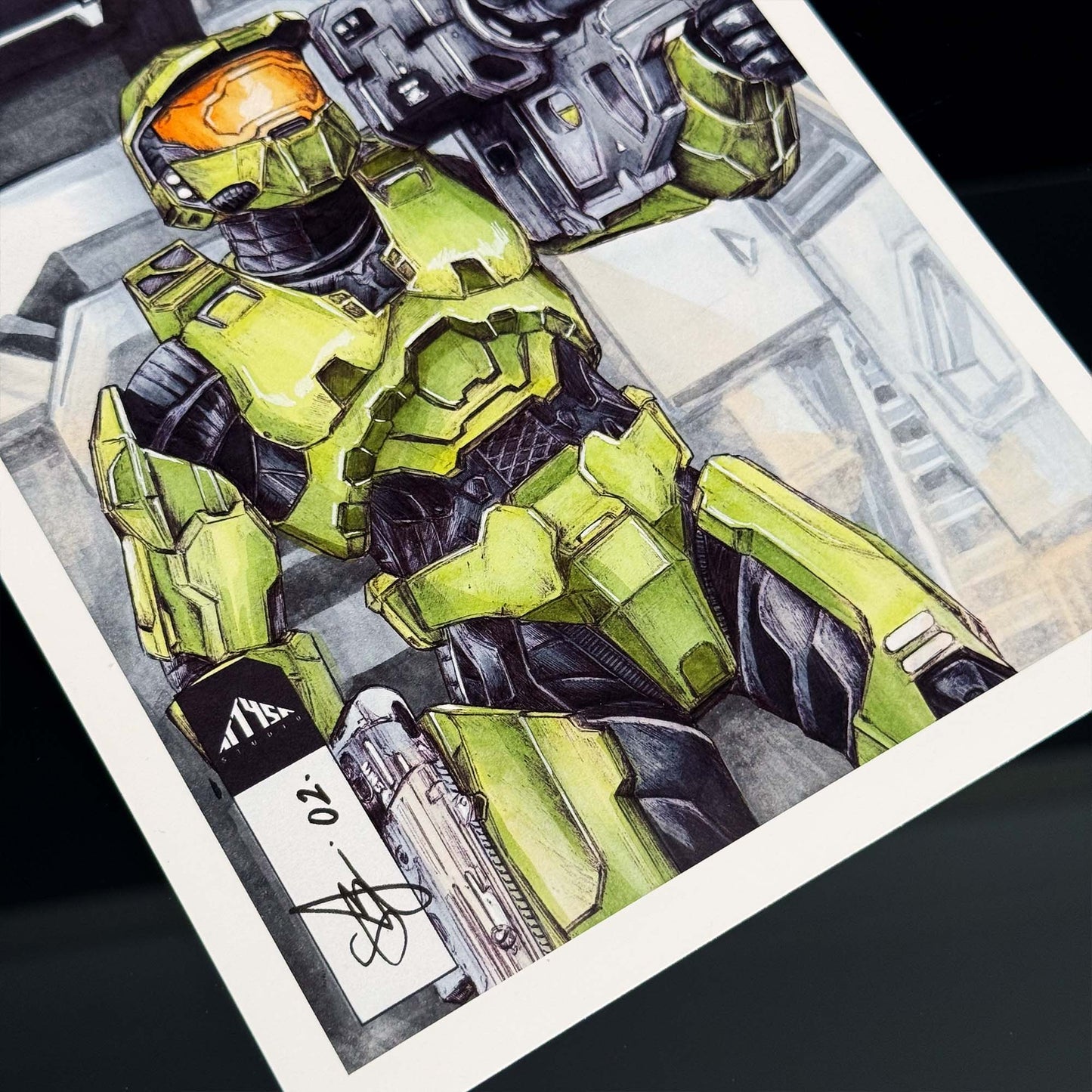 Delta Halo | PRINT | Halo Comic Cover SERIES 1