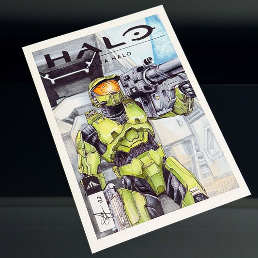 Delta Halo | PRINT | Halo Comic Cover SERIES 1