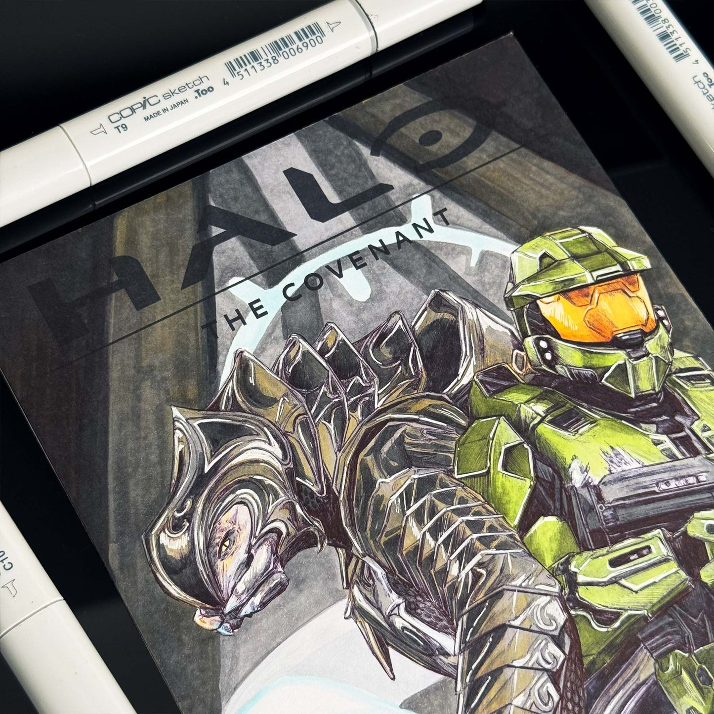 The Covenant | ORIGINAL | Halo Comic Cover SERIES 1