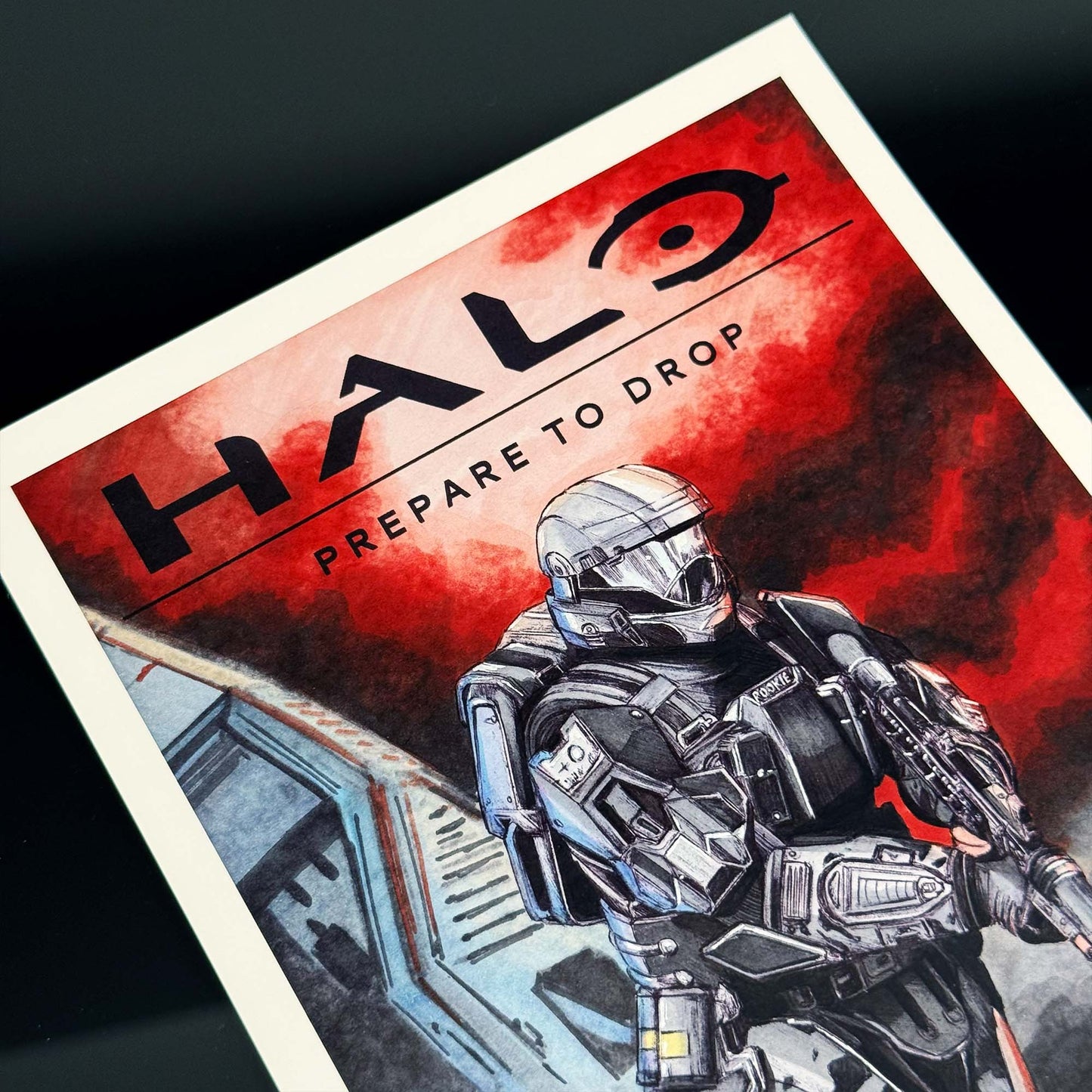 Prepare to Drop | PRINT | Halo Comic Cover SERIES 1