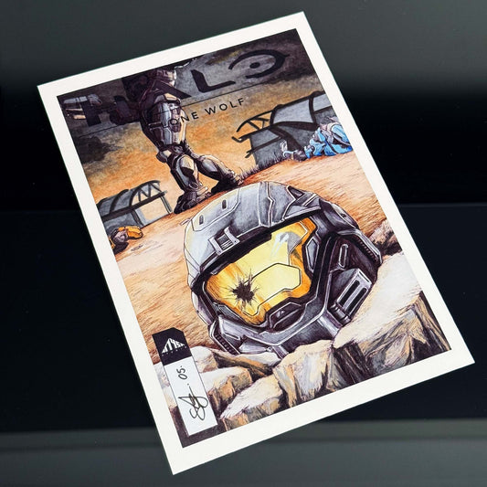 Lone Wolf | PRINT | Halo Comic Cover SERIES 1