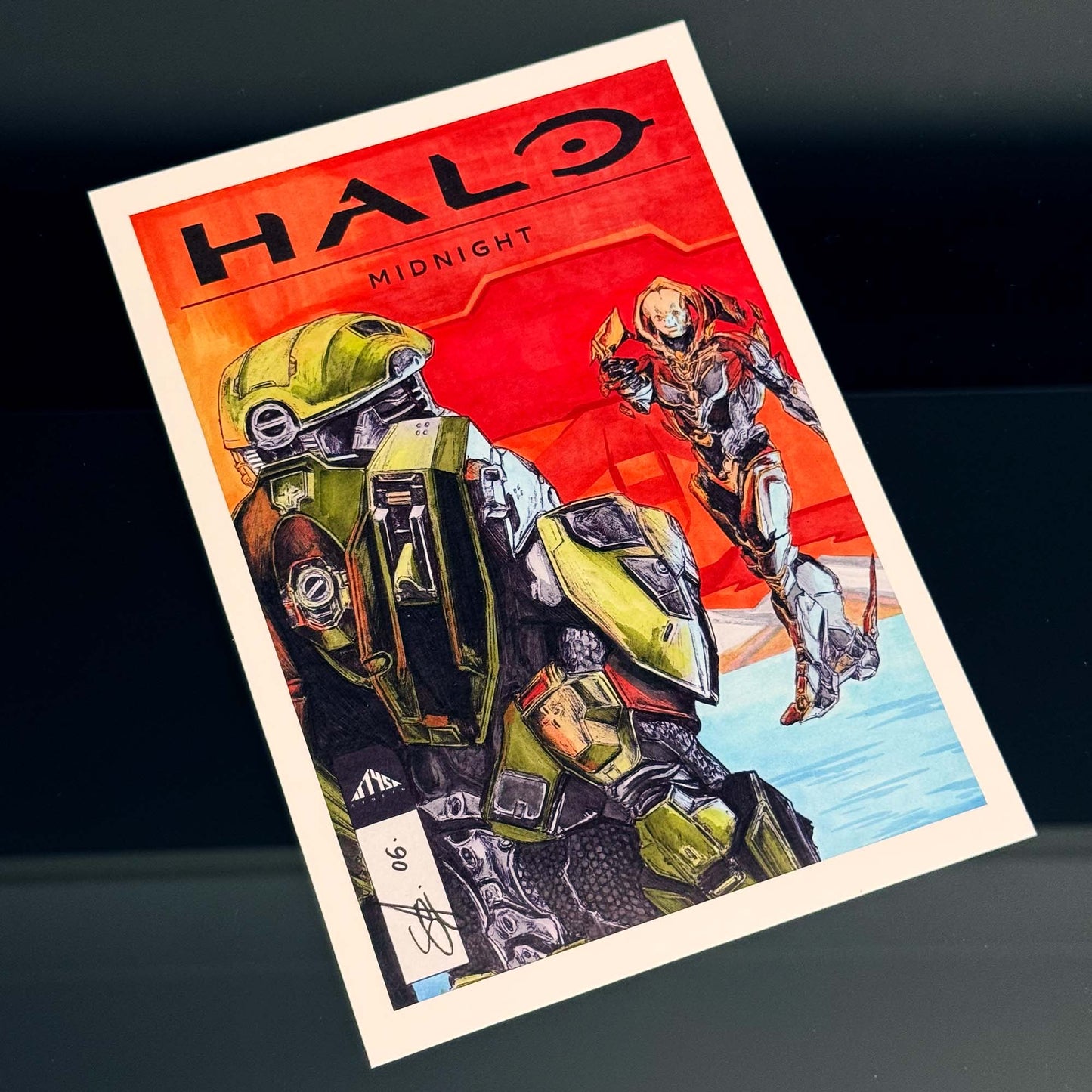 Midnight | PRINT | Halo Comic Cover SERIES 1