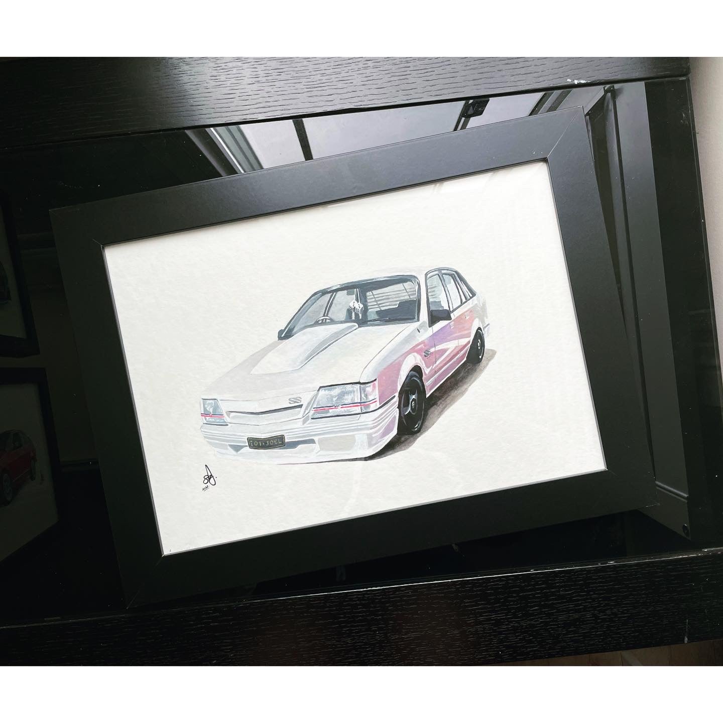 Custom Car Art & Illustrations