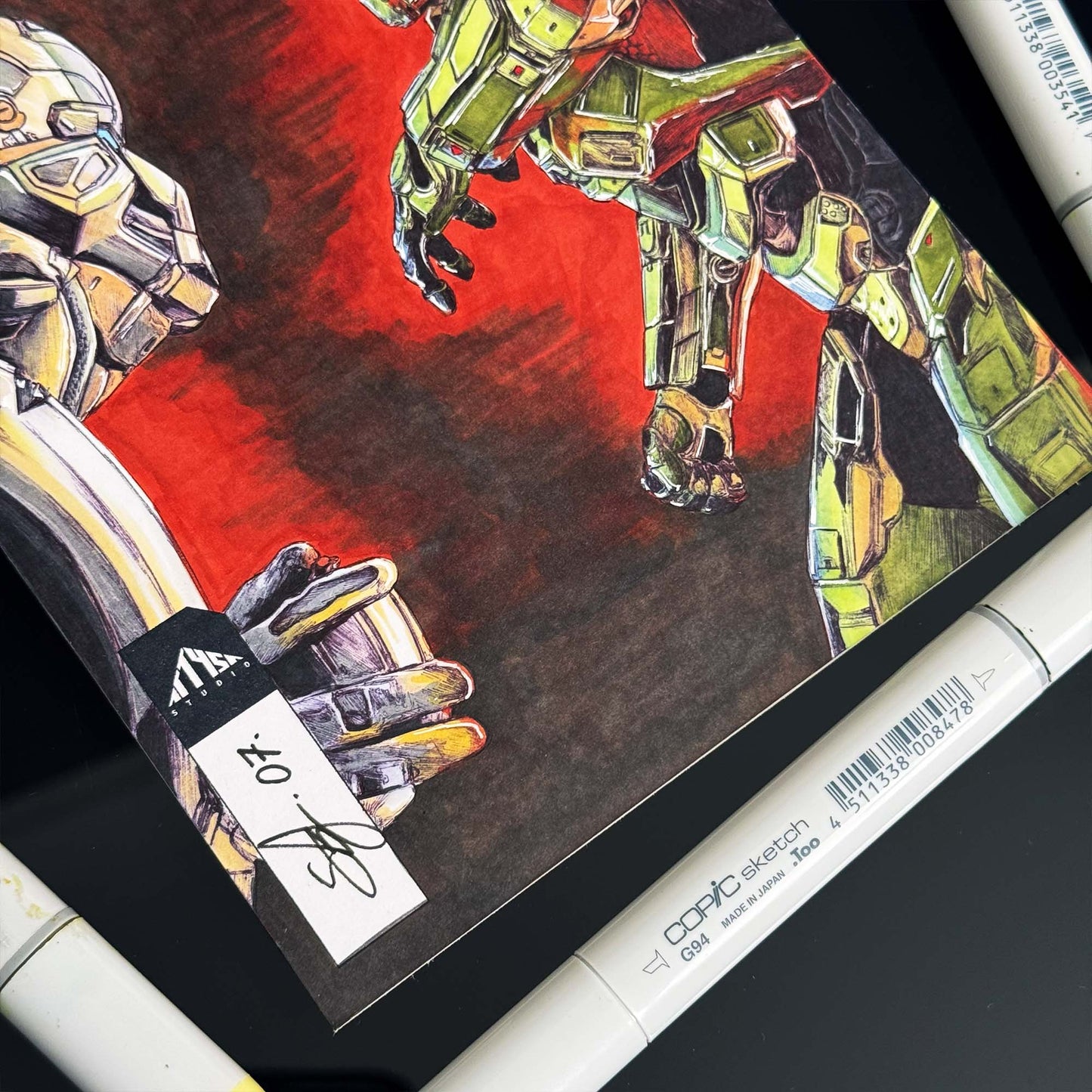 Unconfirmed | ORIGINAL | Halo Comic Cover SERIES 1