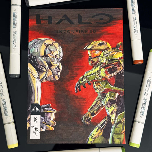 Unconfirmed | ORIGINAL | Halo Comic Cover SERIES 1