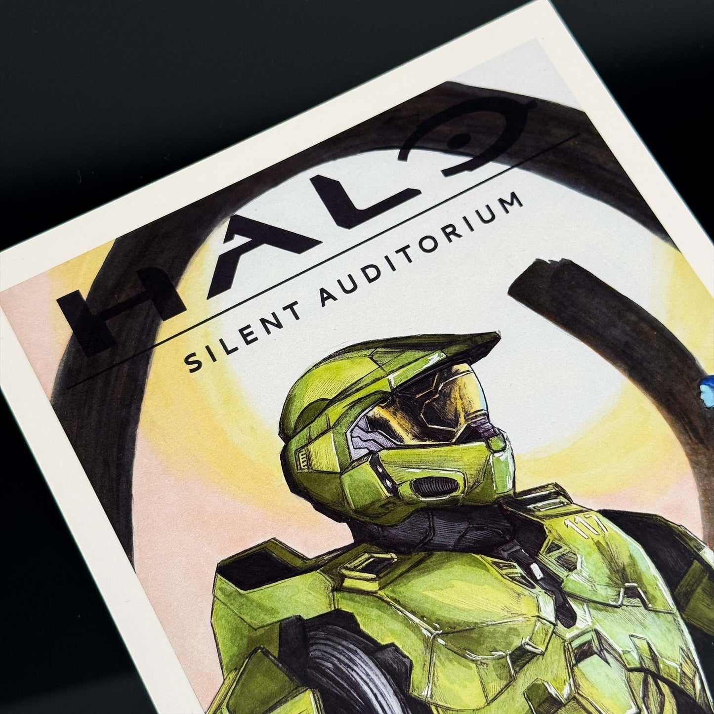 Silent Auditorium | PRINT | Halo Comic Cover SERIES 1