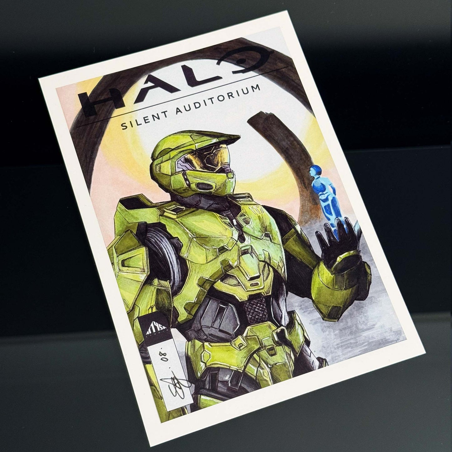 Silent Auditorium | PRINT | Halo Comic Cover SERIES 1