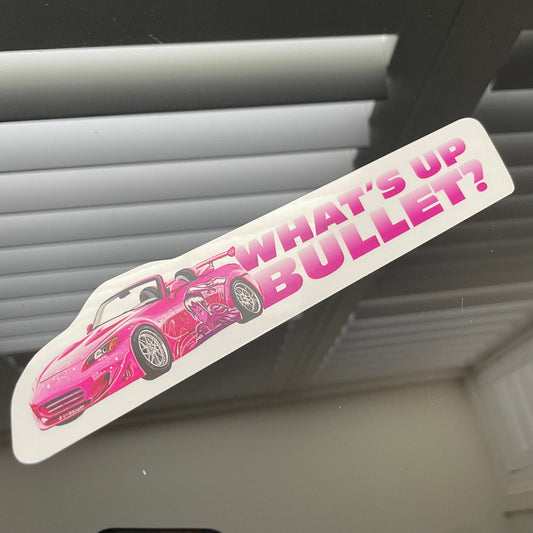 Perfect for Fast and Furious art enthusiasts to show their passion. This Fast and Furious - Suki's S2000 Decal features a waterproof vinyl base and top lamination for extra protection, making it suitable for both indoor and outdoor use. Ideal for decorating your car, personal belongings, or simply for adding to your art collection. Dimension: Approx. 20cm x 4 cm