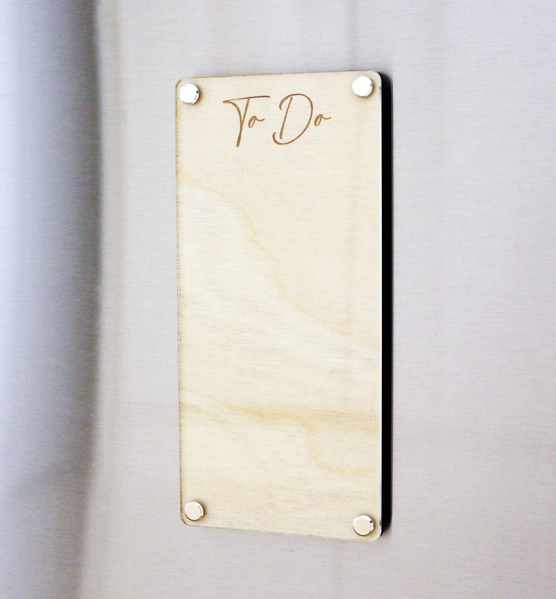 To Do List Mini LayaBoard, a customizable, portable, premium design dry-erase/whiteboard with magnetic mount. 