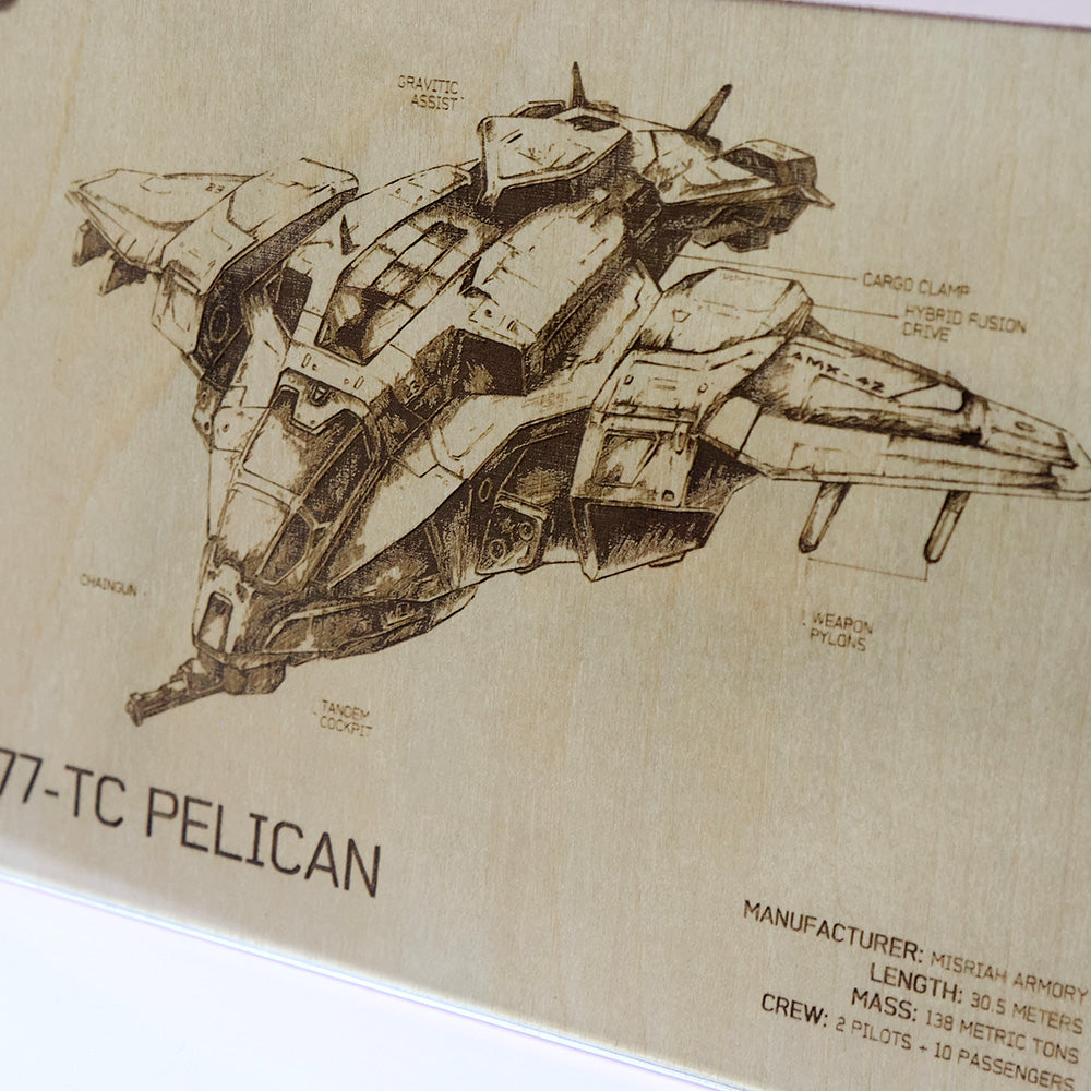 LayaBoard Art Halo Pelican Diagram