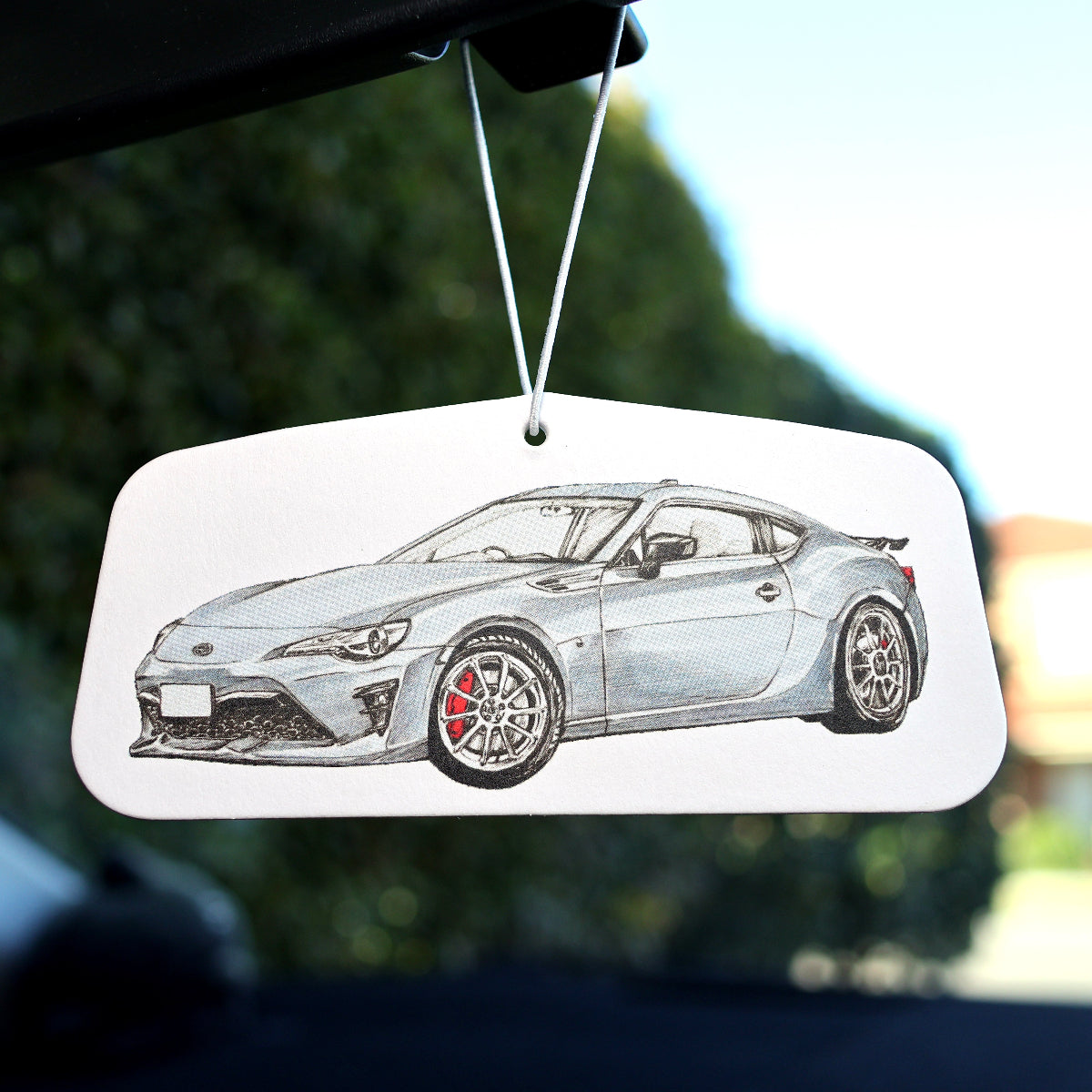 JDM-inspired Toyota 86 air freshener for drift and tuner car interiors