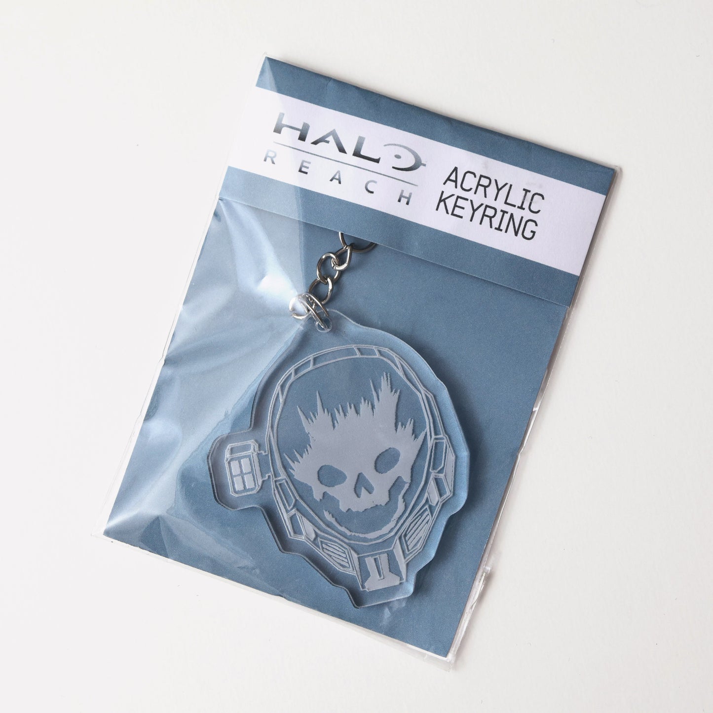 Emile Helmet Keyring – Premium Acrylic Keychain | Inspired by Halo Reach