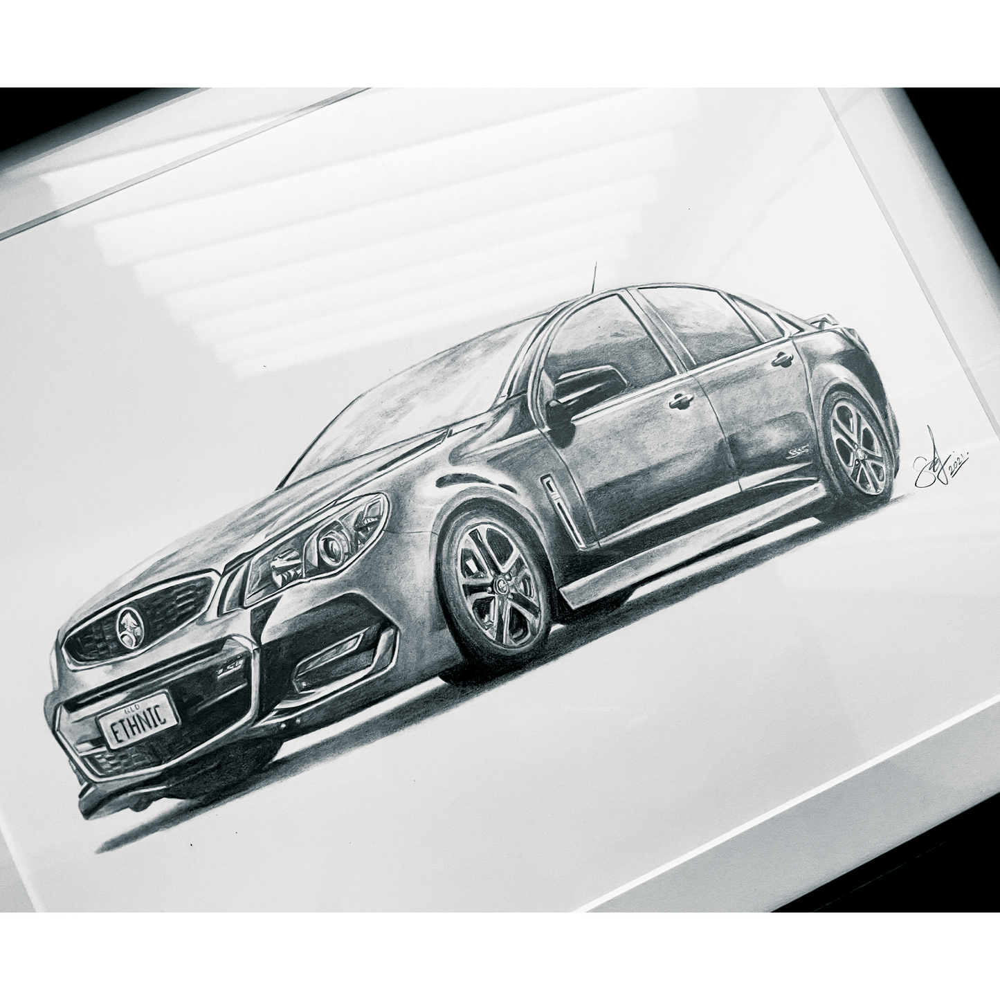 Custom Car Art & Illustrations