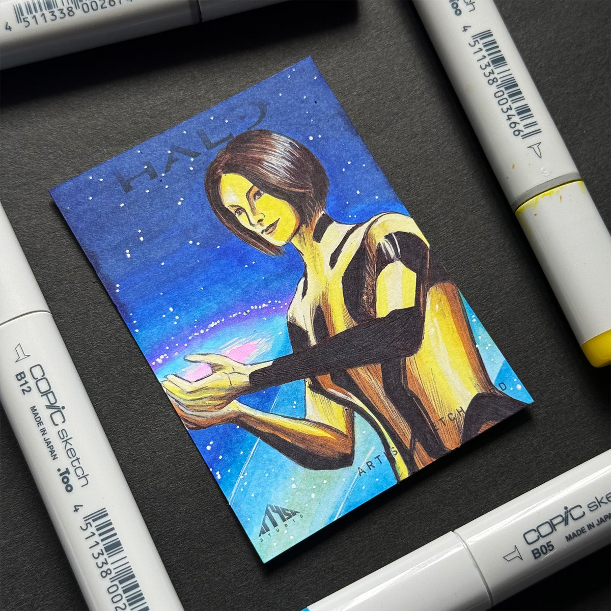 Gold Cortana - Halo Trading Card Single