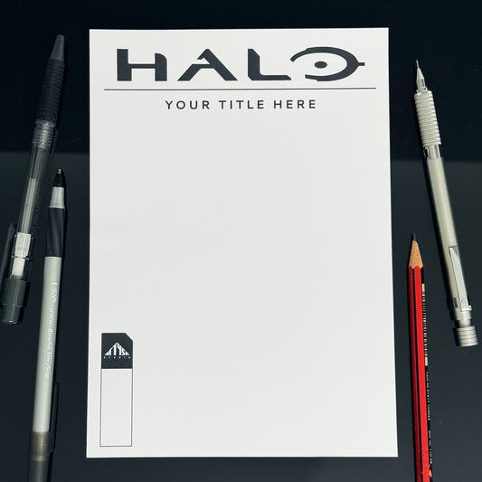 Custom Halo Comic Cover Illustrations