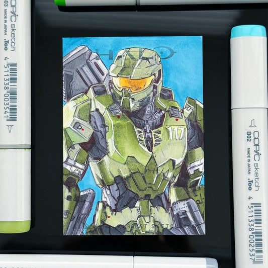 The Legend, Master Chief - Halo Trading Card Single