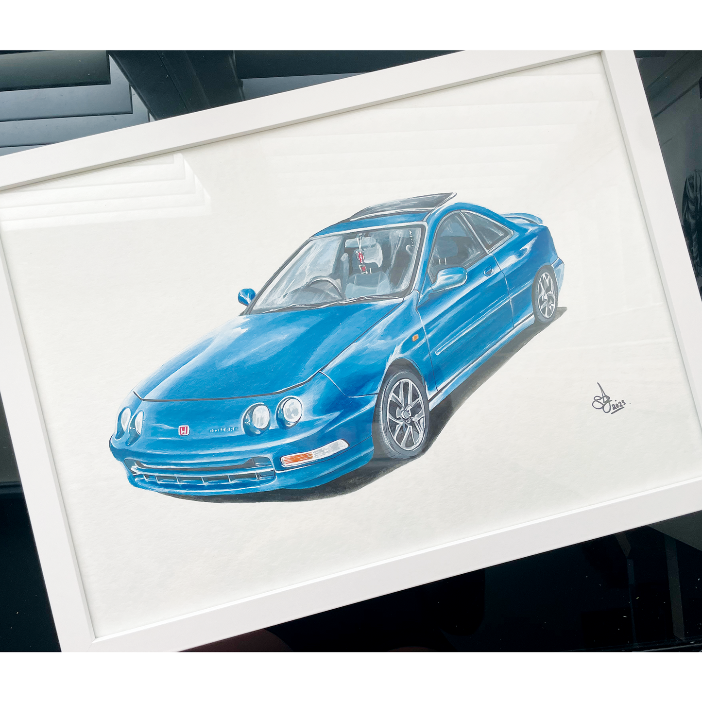 Custom Car Art & Illustrations