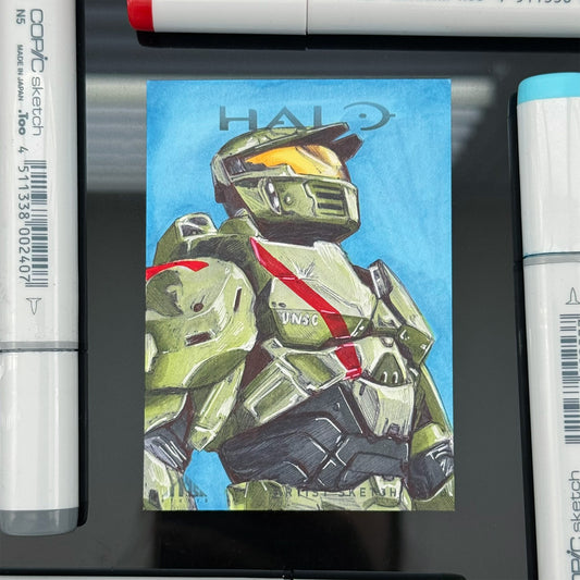Jerome, At The Ready - Halo Trading Card Single