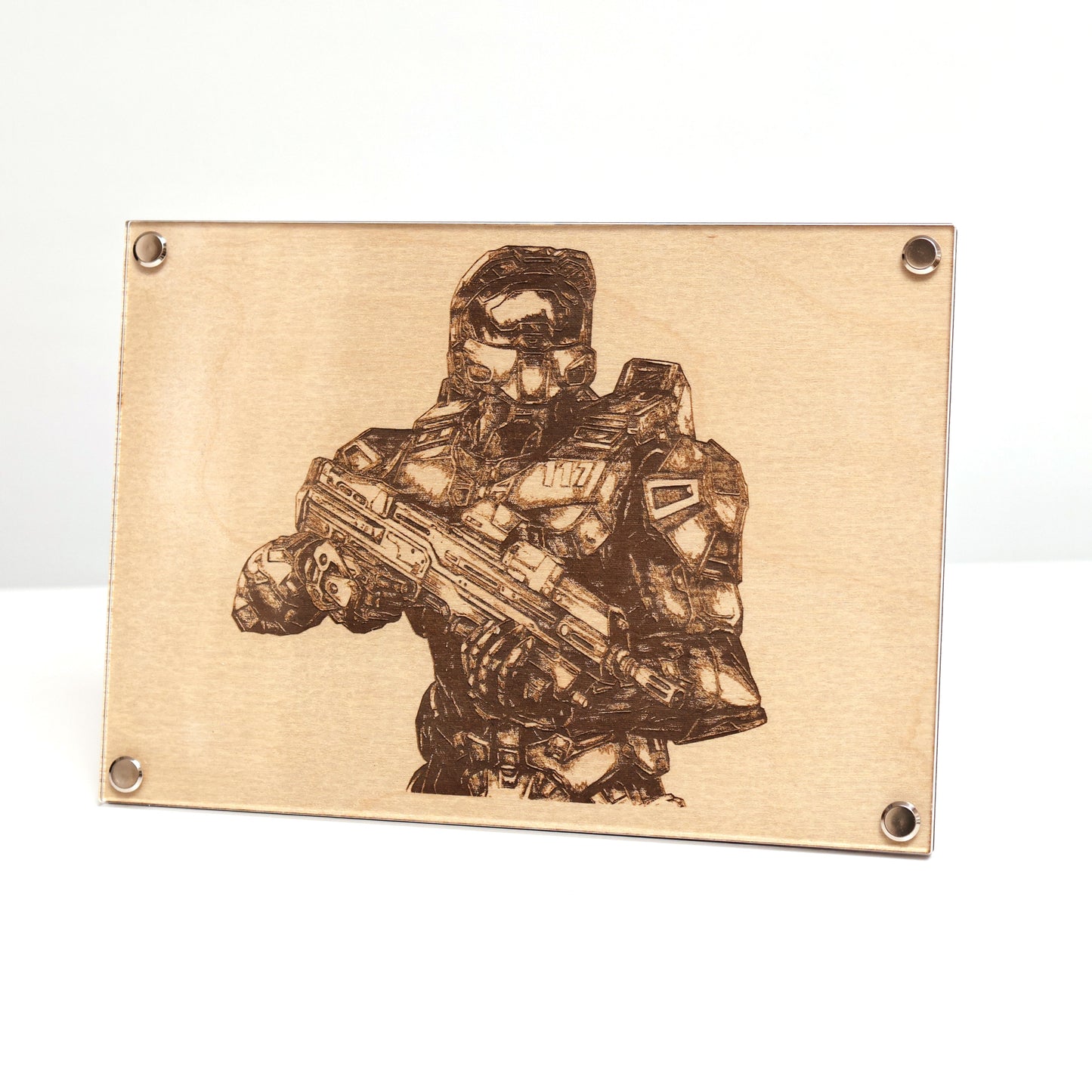 Halo gamer gift – Master Chief Mark VI armor decorative plaque