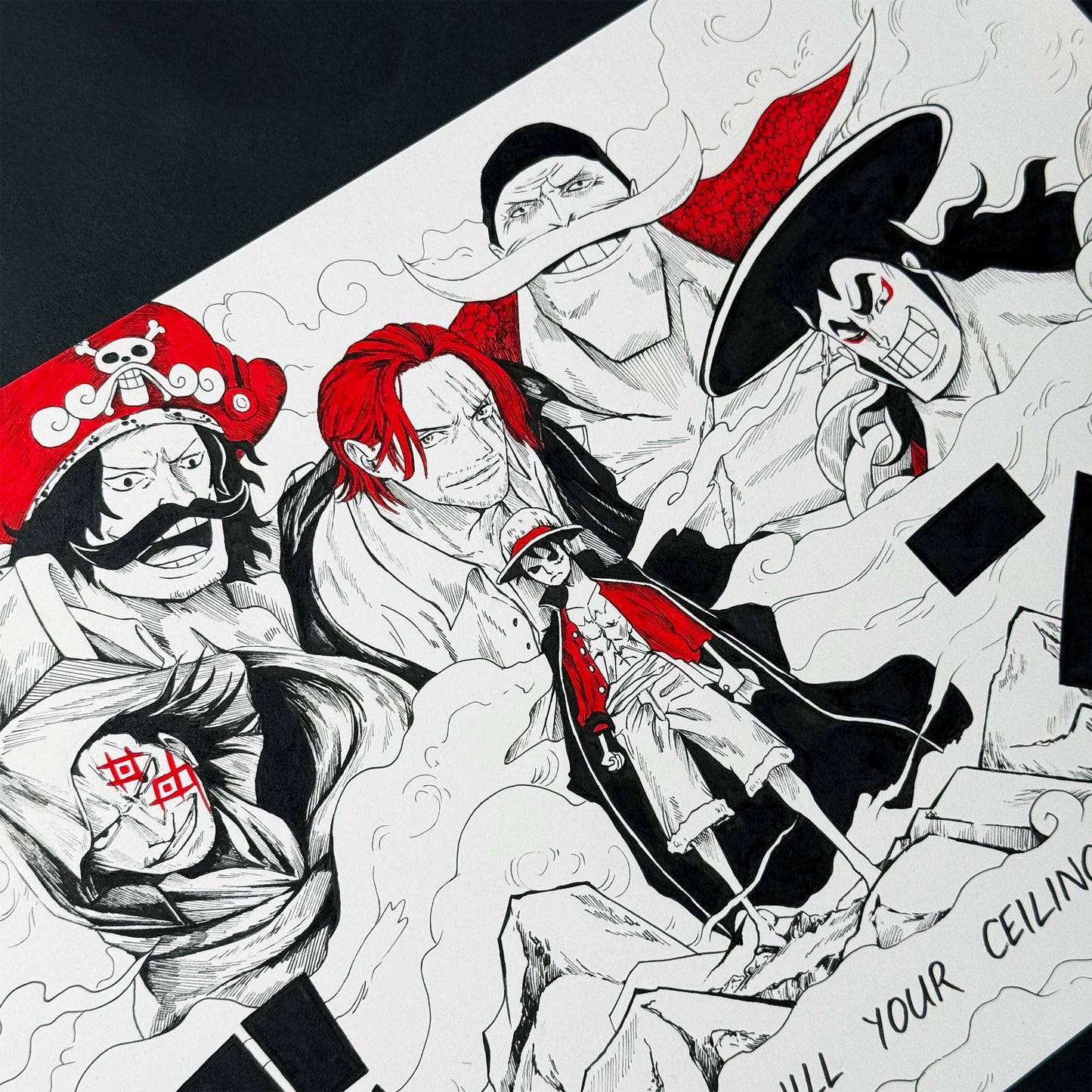Art Print & Poster – Luffy’s Ambitions | Fan Art Inspired by One Piece