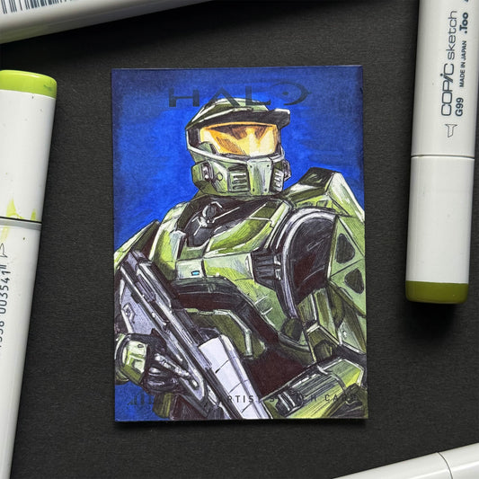 Master Chief Evolution - Halo Trading Card Single