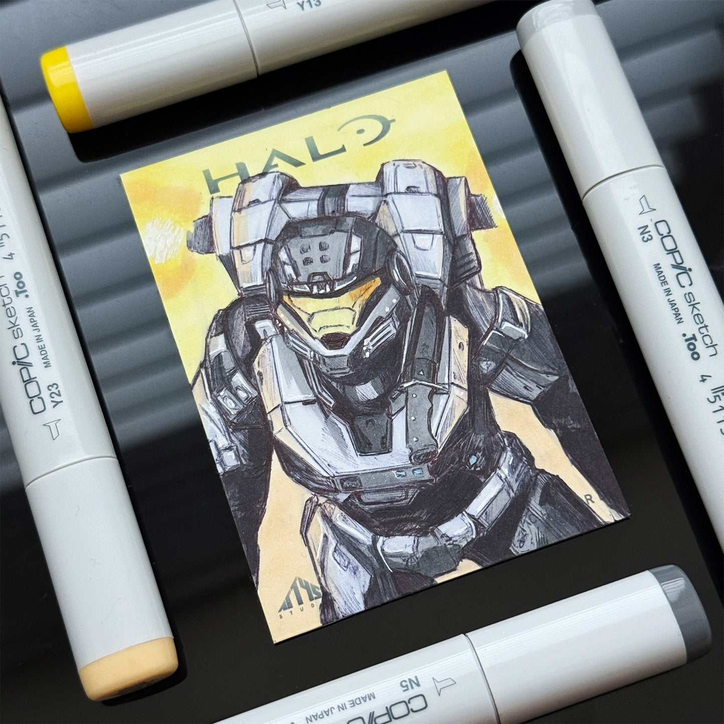 Thom-A293 - Halo Trading Card Single