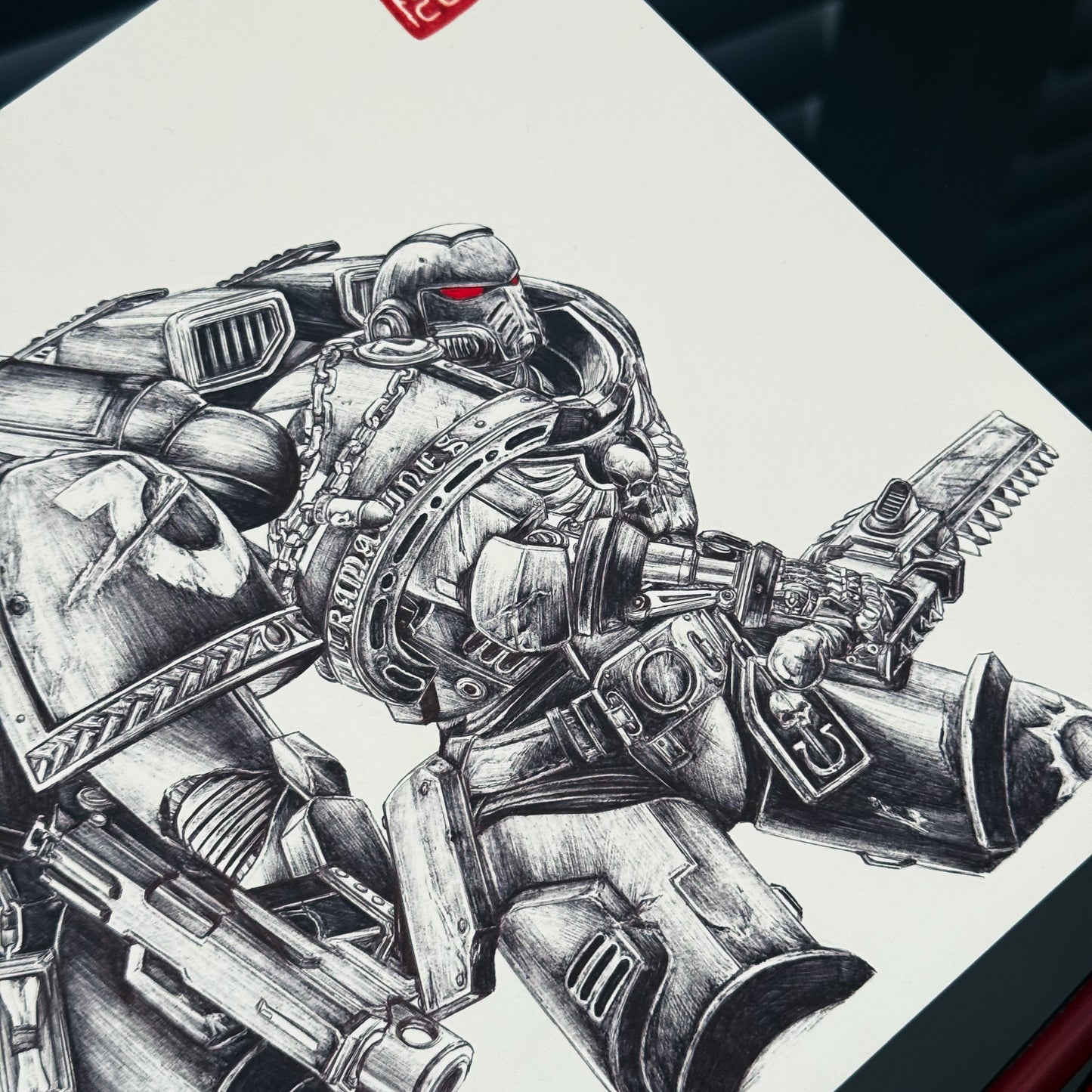 Art Print & Poster - Warhammer 40K: Space Marines | Fan Art Inspired by Warhammer 40K