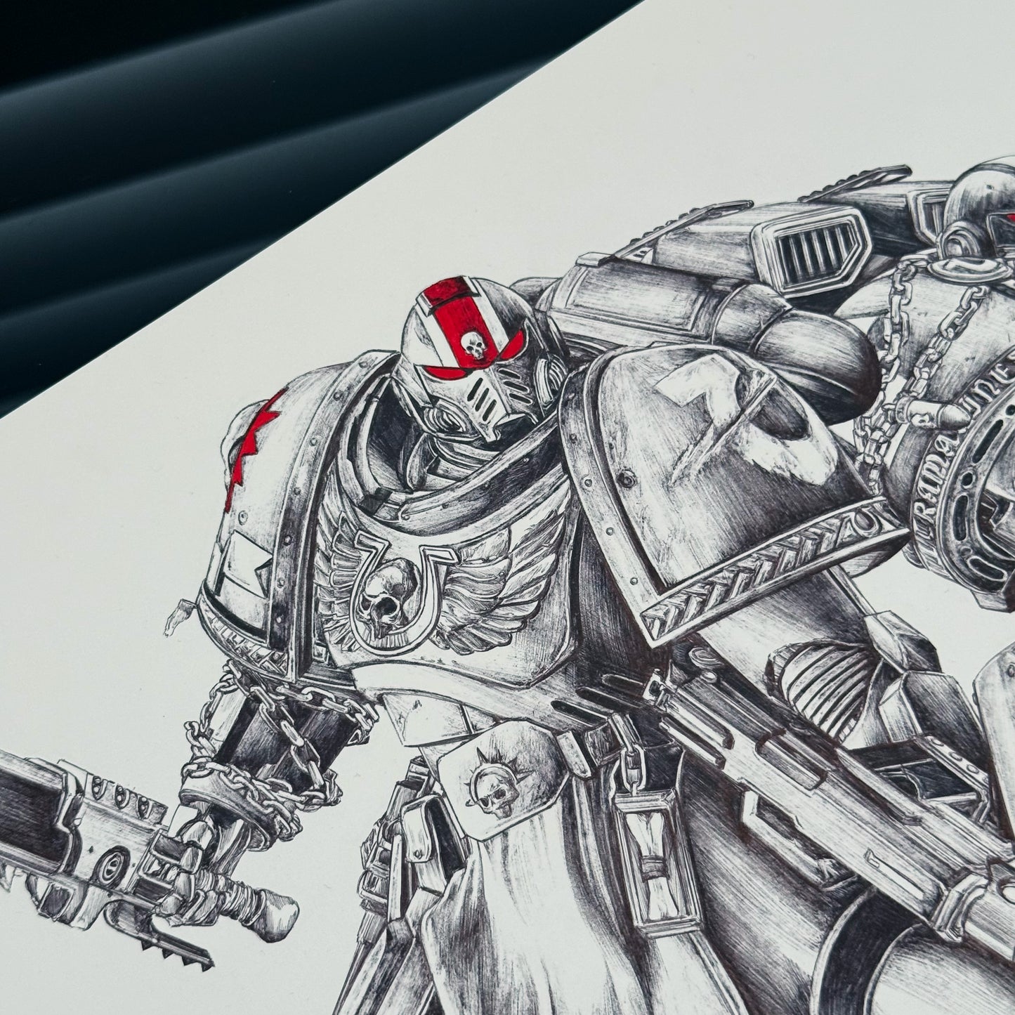 Art Print & Poster - Warhammer 40K: Space Marines | Fan Art Inspired by Warhammer 40K